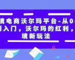 跨境电商沃尔玛平台-从0基础到入门,沃尔玛的红利,跨境新玩法_乐帮资源库