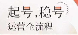 婉婉-起号稳号运营全流程,解决从小白到进阶所有运营知识,帮助解决账号所有运营难题_乐帮资源库