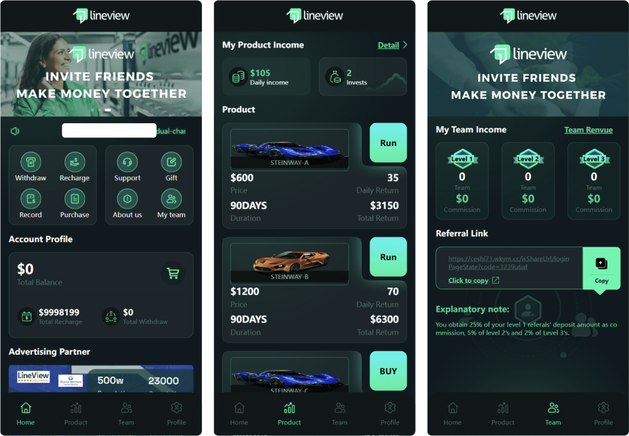 -09-20lineview海外汽车投资理财源码/前端html+后端PHP_乐帮资源库